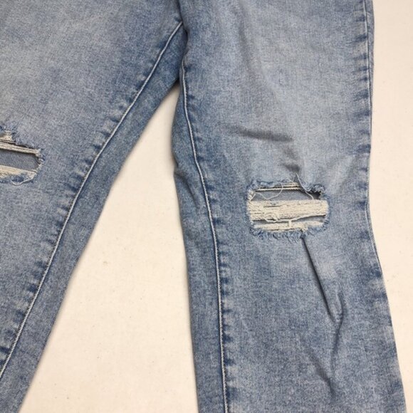 OLD NAVY HIGH-RISE OG STRAIGHT BUTTONFLY JEANS 10/30x25 ⭐️ - Picture 9 of 14